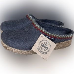 ❤️ Haflinger Wool Clogs (zig zag)